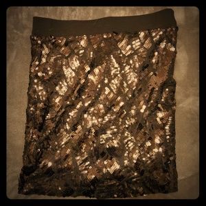 🌟Black Sequin Mini Skirt🌟  (S)